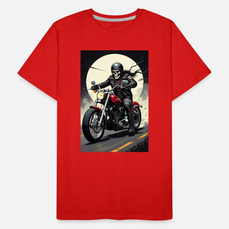 Chopper_Biker_Artwork_Collection_R05 T-shirt bio Premium Homme