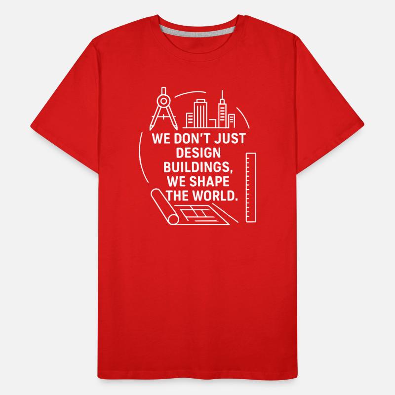 Architectural world design Men's Premium Organic T-Shirt