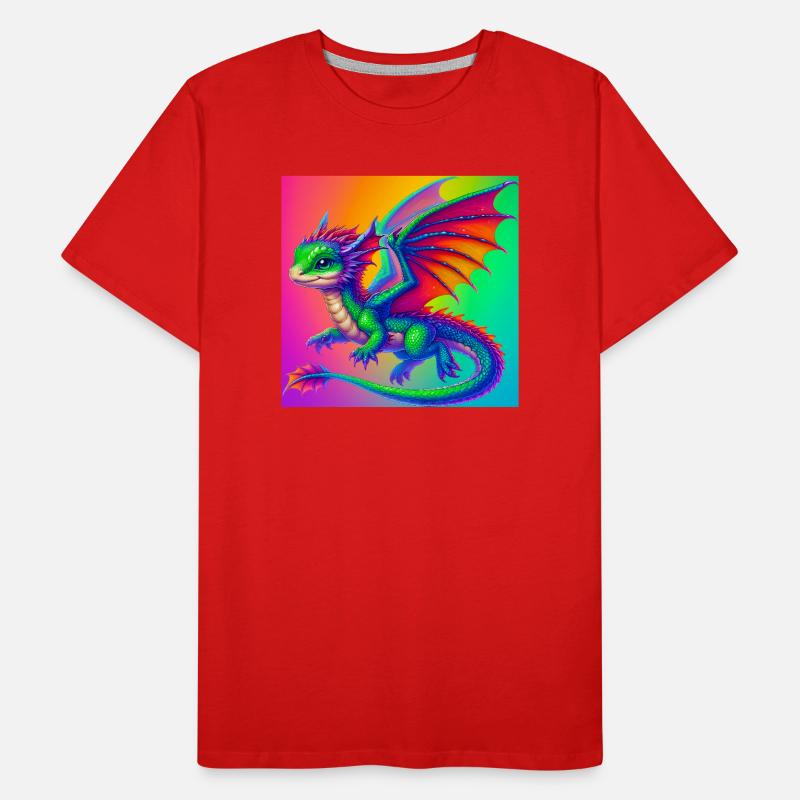 dragon T-shirt bio Premium Homme