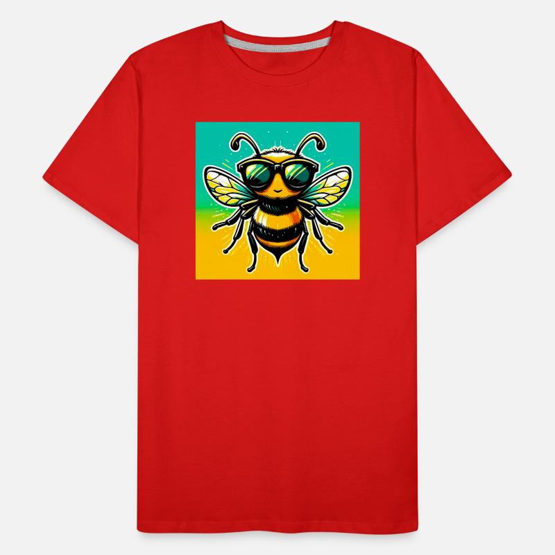 bee Men's Premium Organic T-Shirt