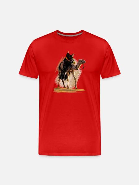 Chameau - T-shirt bio Premium Homme - rouge