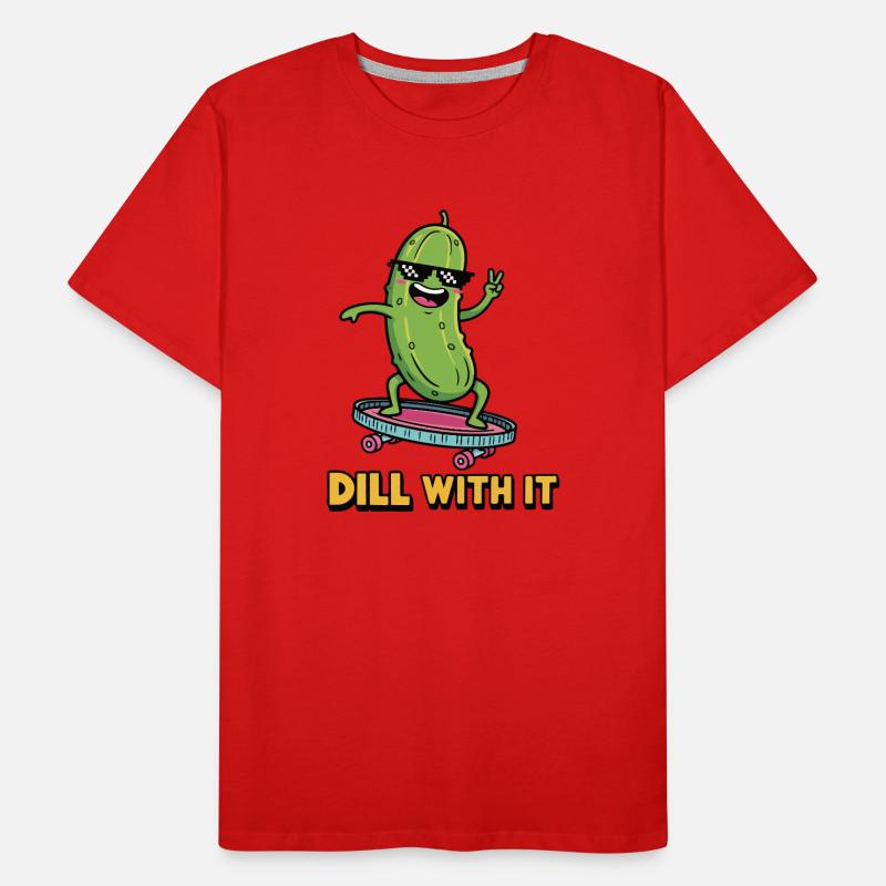 Pickle Vibes Men's Premium Organic T-Shirt