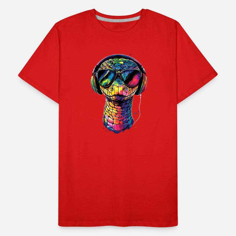 snake, python, cobra, rattlesnake, snakes Men's Premium Organic T-Shirt