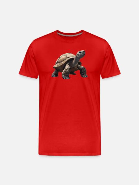 Tortoises Tortoise - Men's Premium Organic T-Shirt - red