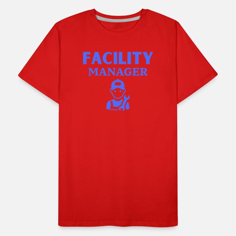 Gestionnaire d’installations T-shirt bio Premium Homme