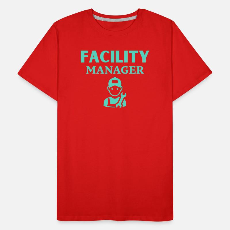 Gestionnaire d’installations T-shirt bio Premium Homme