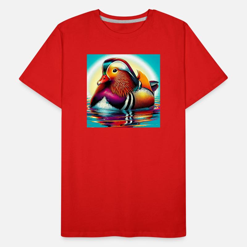 Canard mandarin T-shirt bio Premium Homme