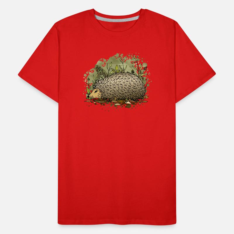 hérisson T-shirt bio Premium Homme