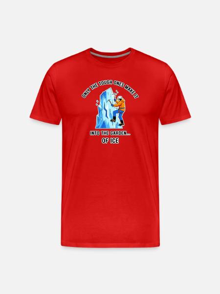 Garten aus Eis - Men's Premium Organic T-Shirt - red