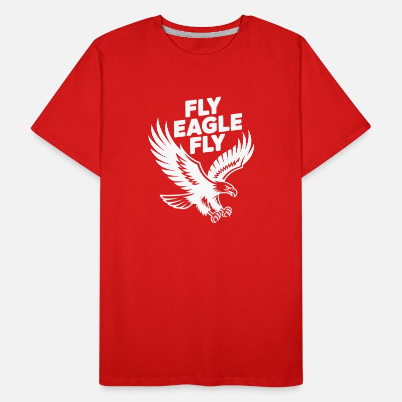 Fly Eagle Fly Men's Premium Organic T-Shirt
