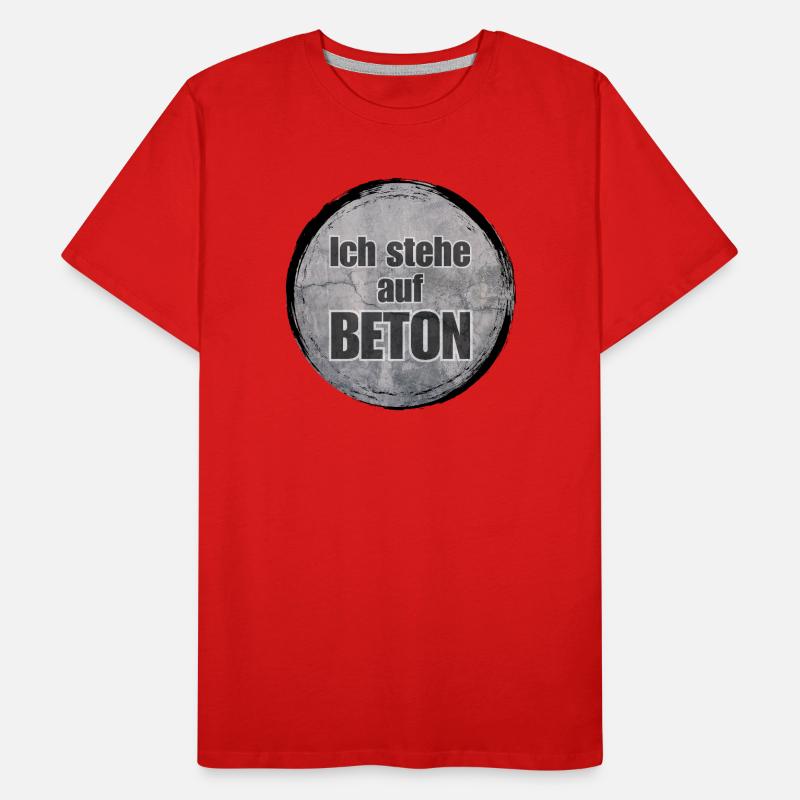 I'm into concrete Men's Premium Organic T-Shirt