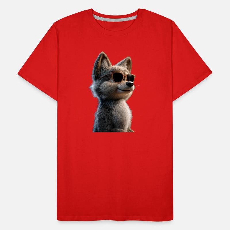 Wolf Love Wolves Wolf Pack Wolfhound Wild Wolf T-shirt bio Premium Homme