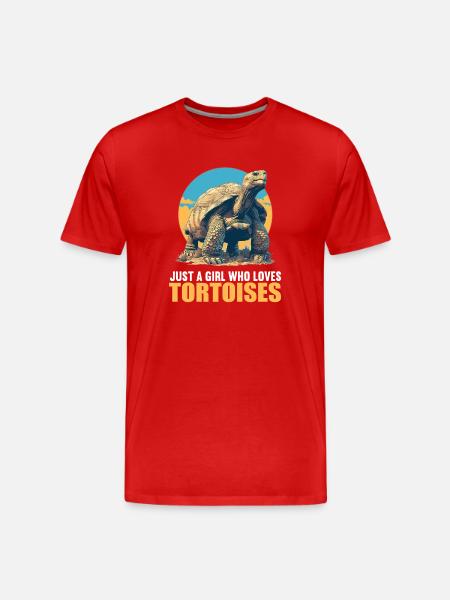 Tortoises Tortoise - Men's Premium Organic T-Shirt - red