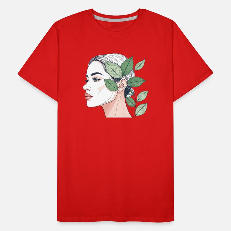 Nature is a state of mind Men's Premium Organic T-Shirt