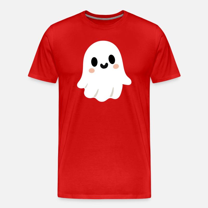 Niedlicher Geist - Männer Premium Bio T-Shirt - Rot
