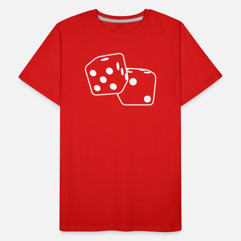 Roll The Dice Dice, Dice, Dice Game, Game, Br Men's Premium Organic T-Shirt