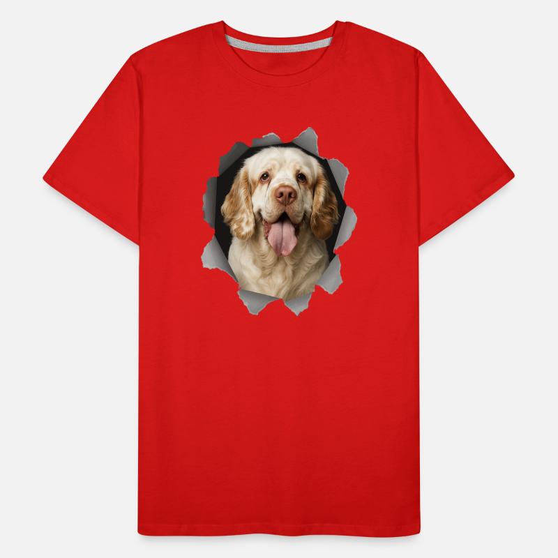Clumber Spaniel Men's Premium Organic T-Shirt