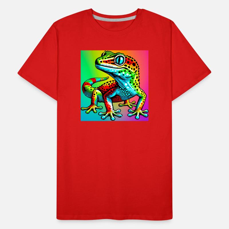 Gecko Men's Premium Organic T-Shirt