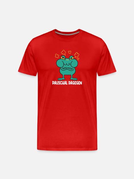 Funny Sayings Fun Outfits Irony Sarcasm - Men's Premium Organic T-Shirt - red