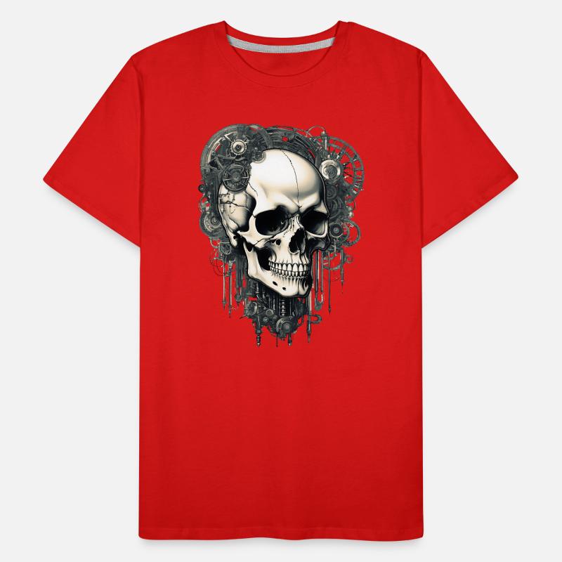 Skull Männer Premium Bio T-Shirt