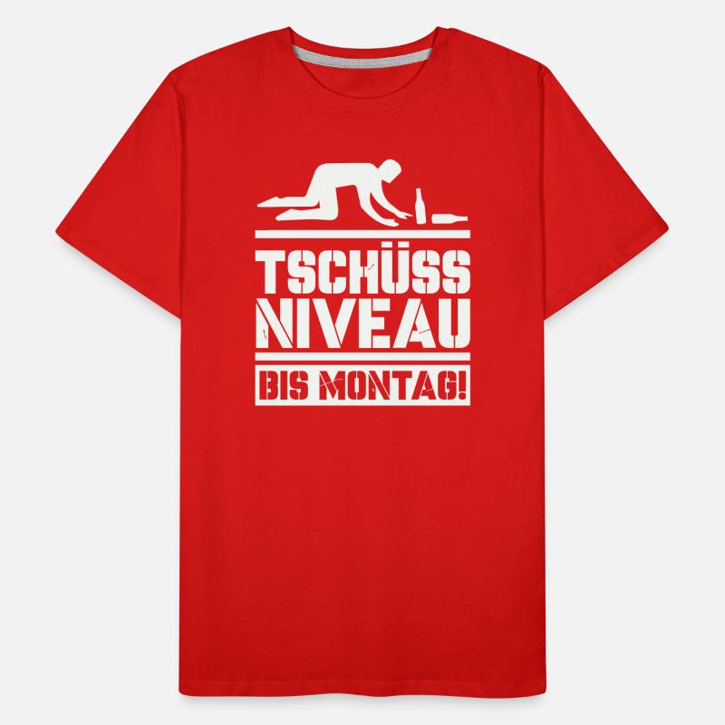 Bye bye level until Monday Men's Premium Organic T-Shirt