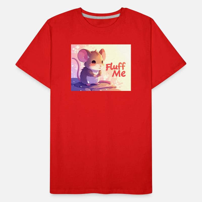 Souris Fluff me T-shirt bio Premium Homme
