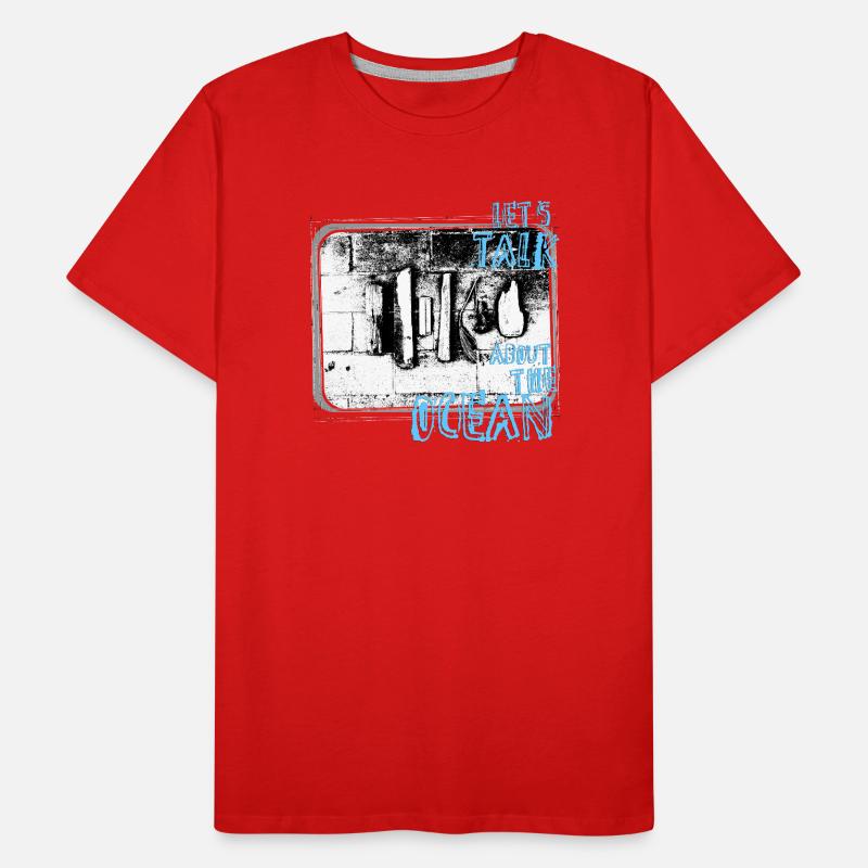 Parlons de l’océan T-shirt bio Premium Homme
