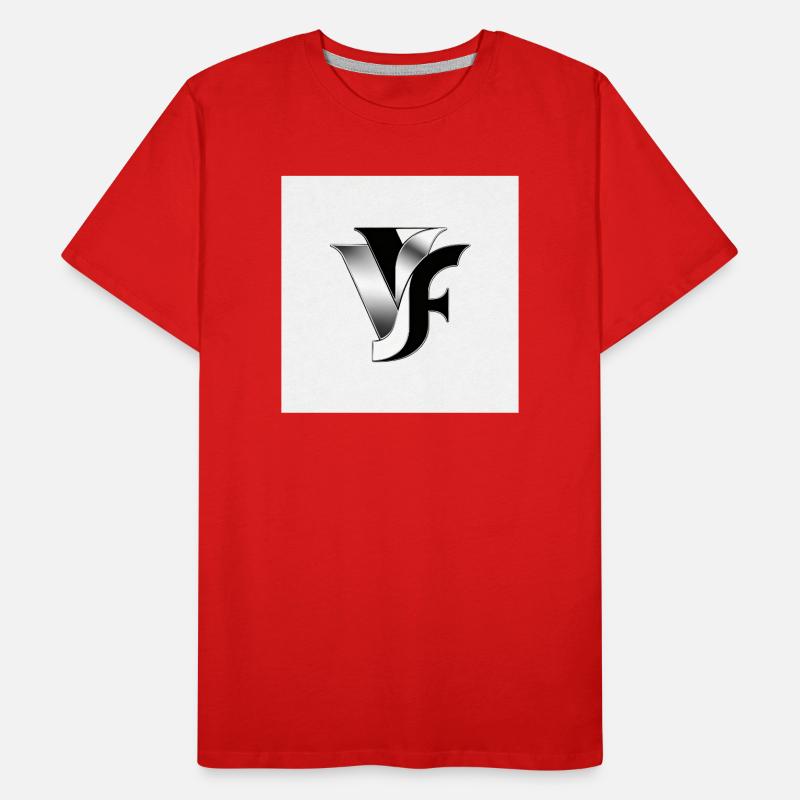 VF Monogram Metallic Men's Premium Organic T-Shirt