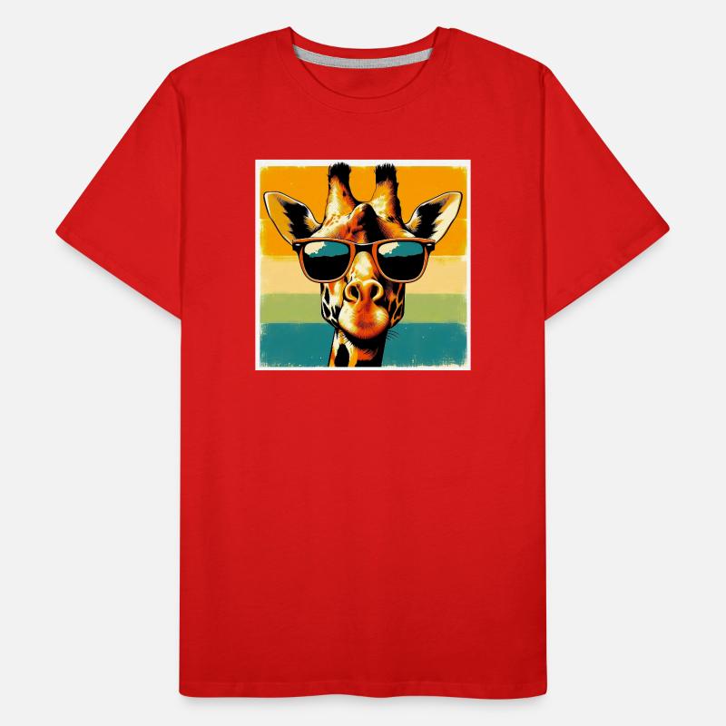 giraffe Men's Premium Organic T-Shirt