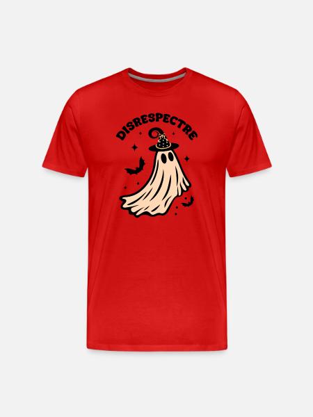 Crowned Ghost - Men's Premium Organic T-Shirt - red