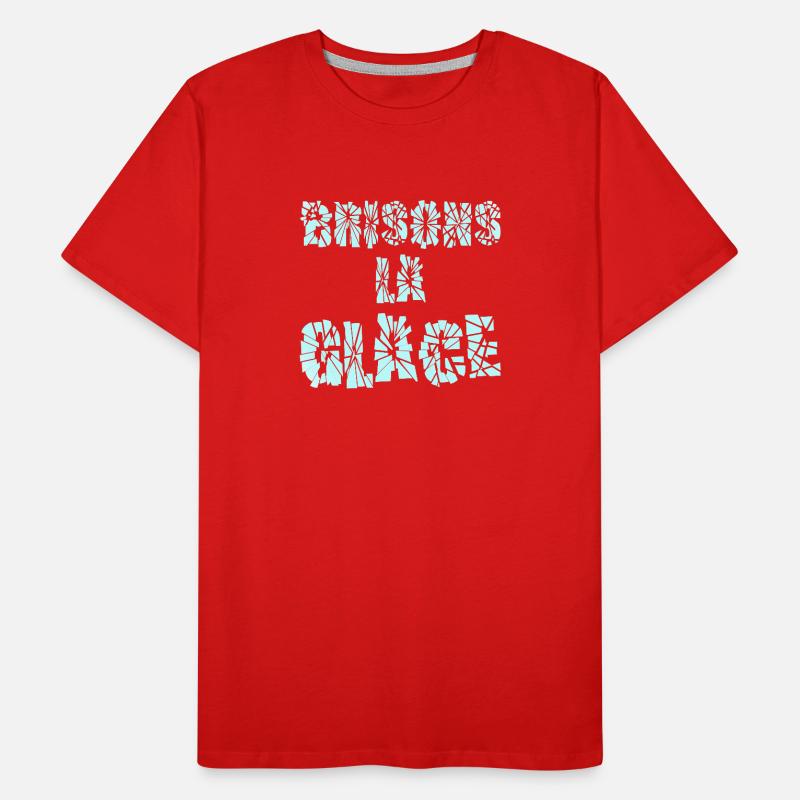 LASS UNS DAS EIS BRECHEN! Männer Premium Bio T-Shirt