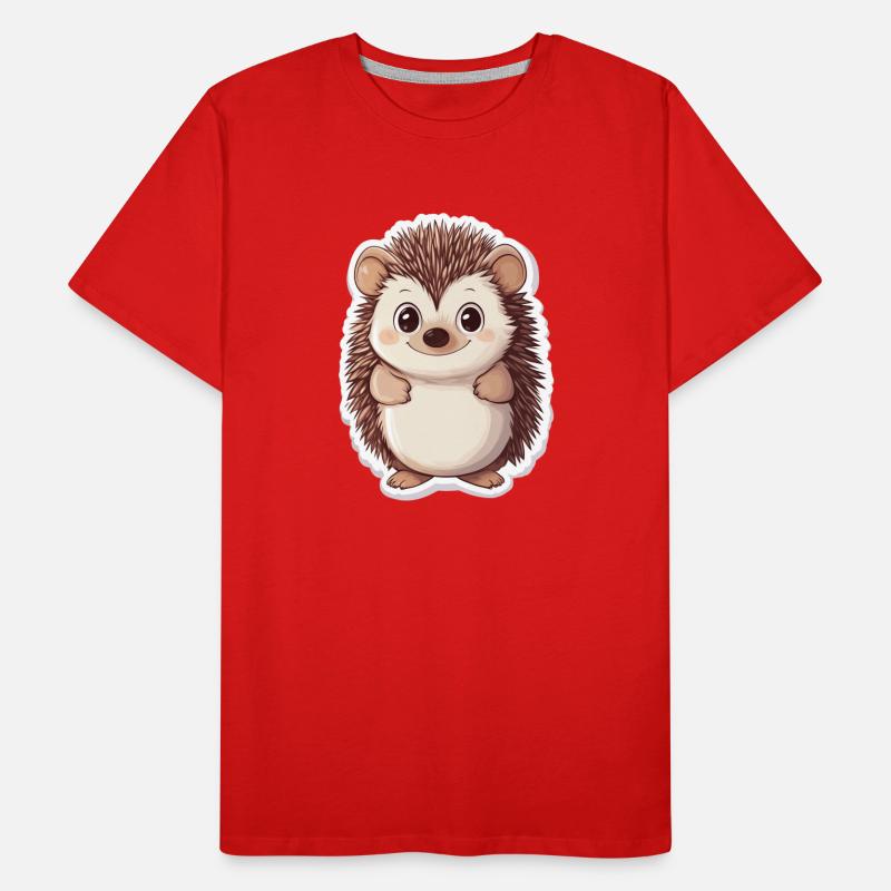 Igel Männer Premium Bio T-Shirt
