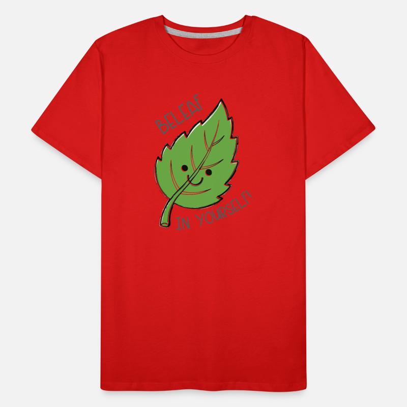 Blätter in dir selbst Männer Premium Bio T-Shirt