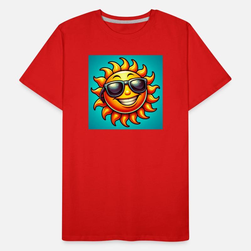 sun Men's Premium Organic T-Shirt