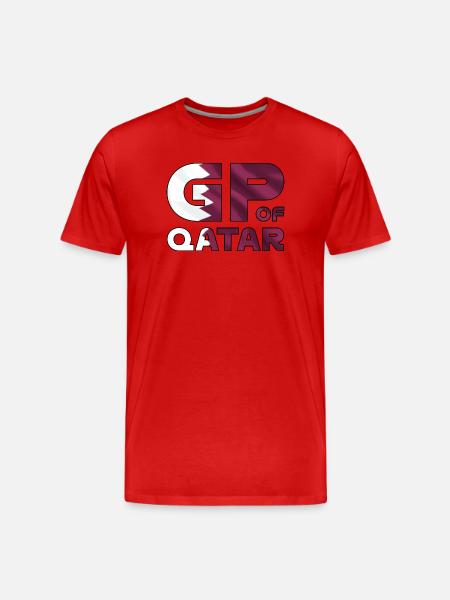 qatar_gp - Men's Premium Organic T-Shirt - red