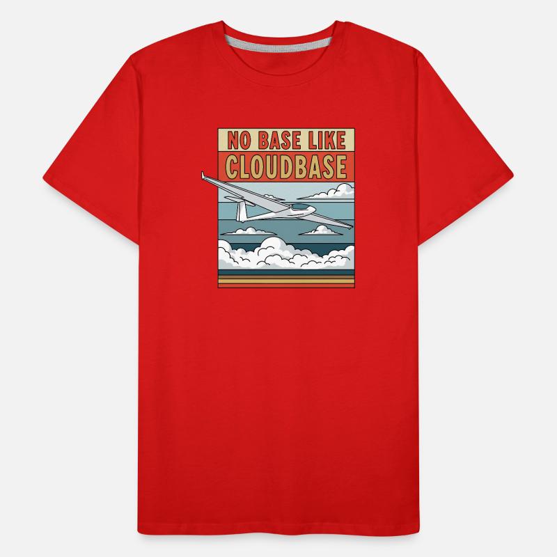 No Base Like Cloudbase Men's Premium Organic T-Shirt