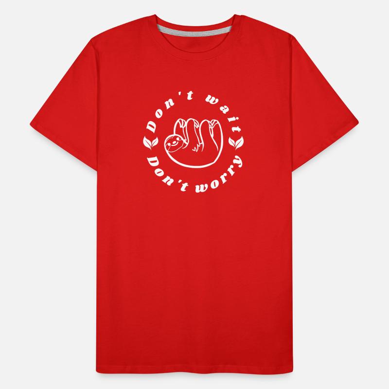 dont_wait Men's Premium Organic T-Shirt