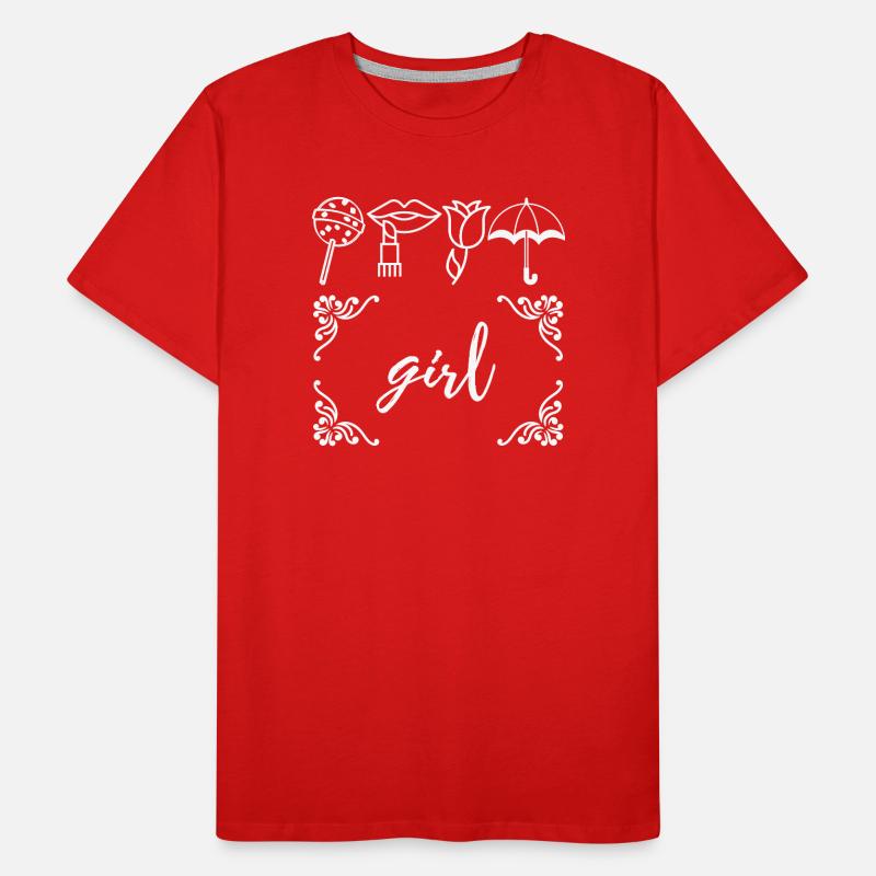 fille T-shirt bio Premium Homme