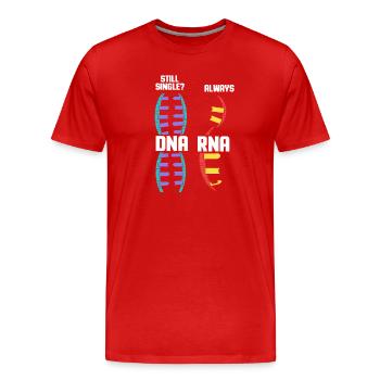 Biology Teacher Biologist Microbiology Biologist - Men's Premium Organic T-Shirt - red - Front - Damien (186cm)