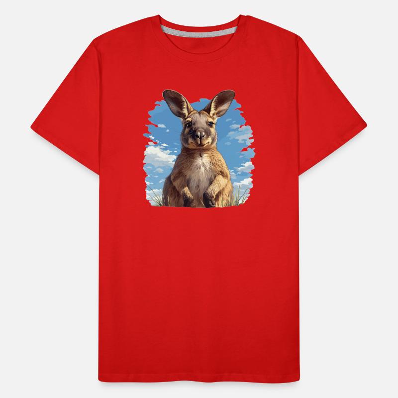 Wallabies Wallaby Men's Premium Organic T-Shirt