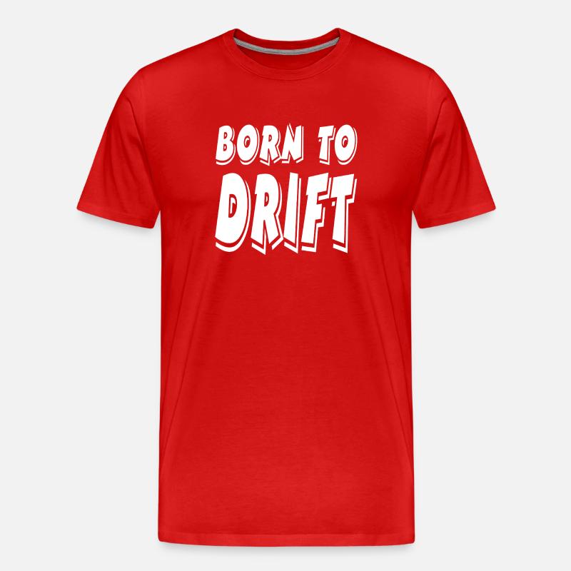 Auto - Männer Premium Bio T-Shirt - Rot