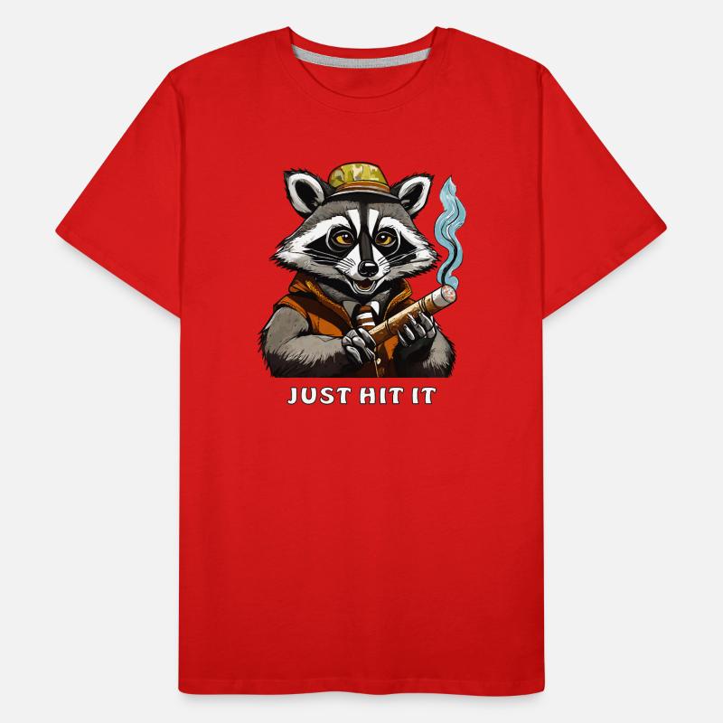 WASCHBÄR JOINT JUST HIT IT Männer Premium Bio T-Shirt
