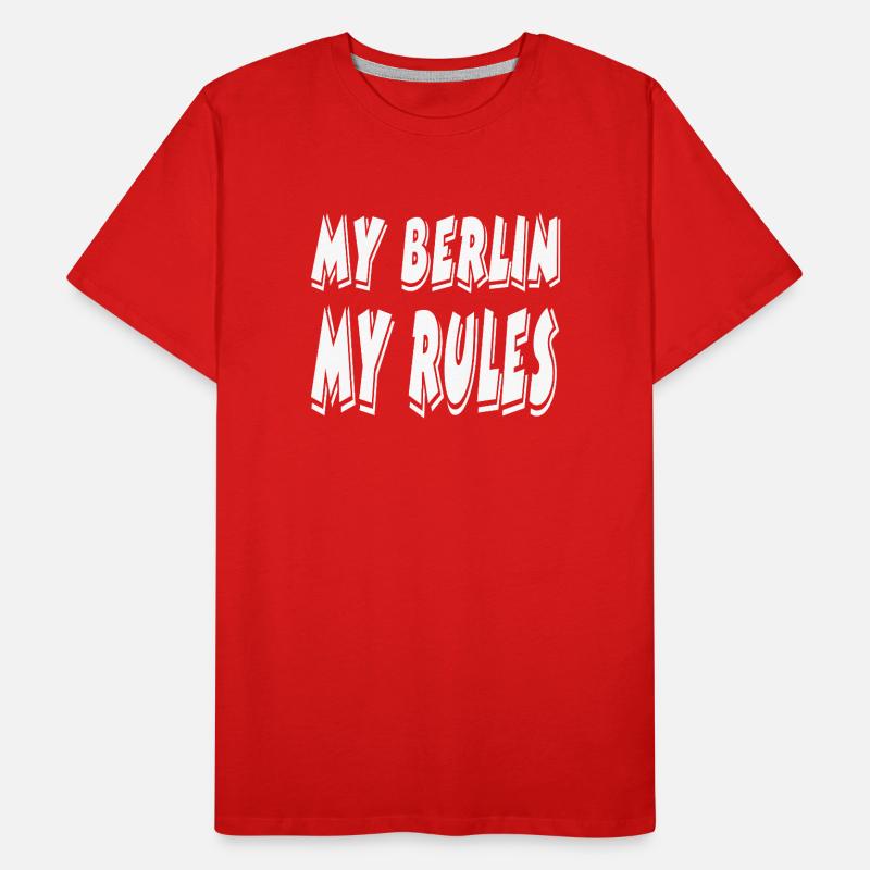 Berlin Männer Premium Bio T-Shirt