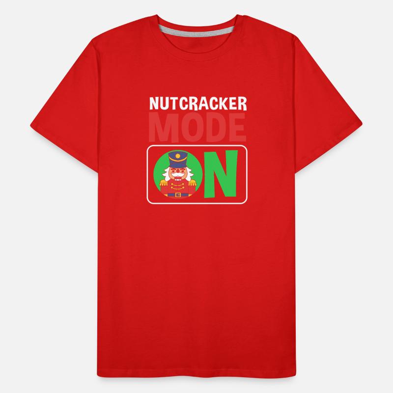 Nutcracker Christmas Men's Premium Organic T-Shirt