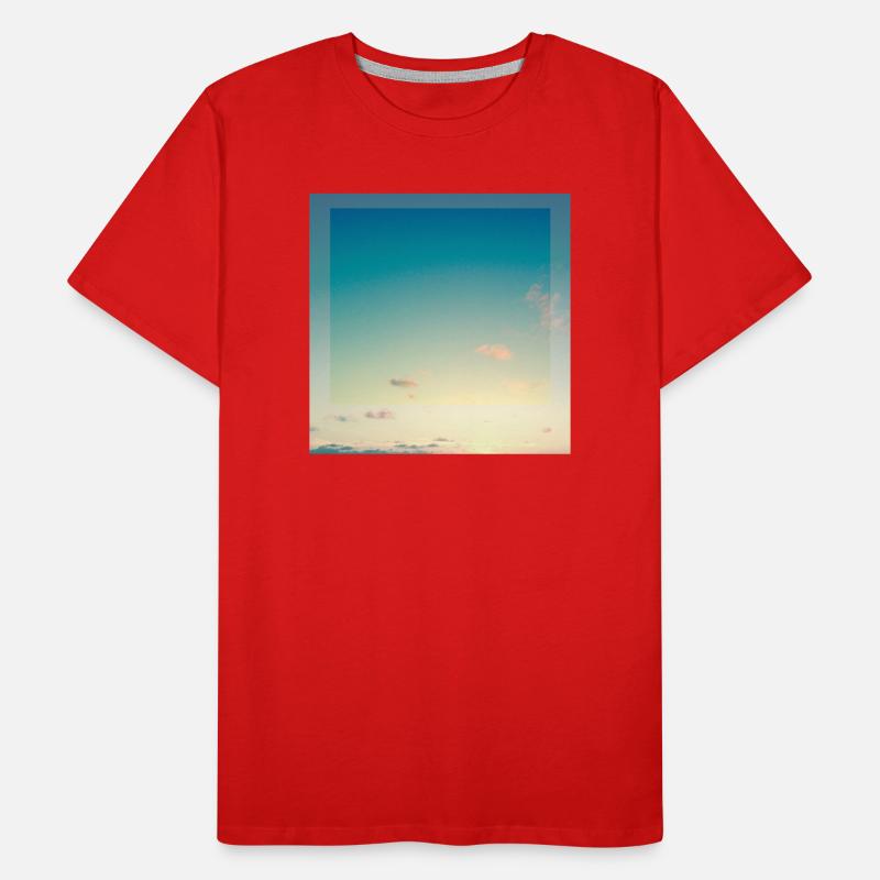 Himmel  Männer Premium Bio T-Shirt
