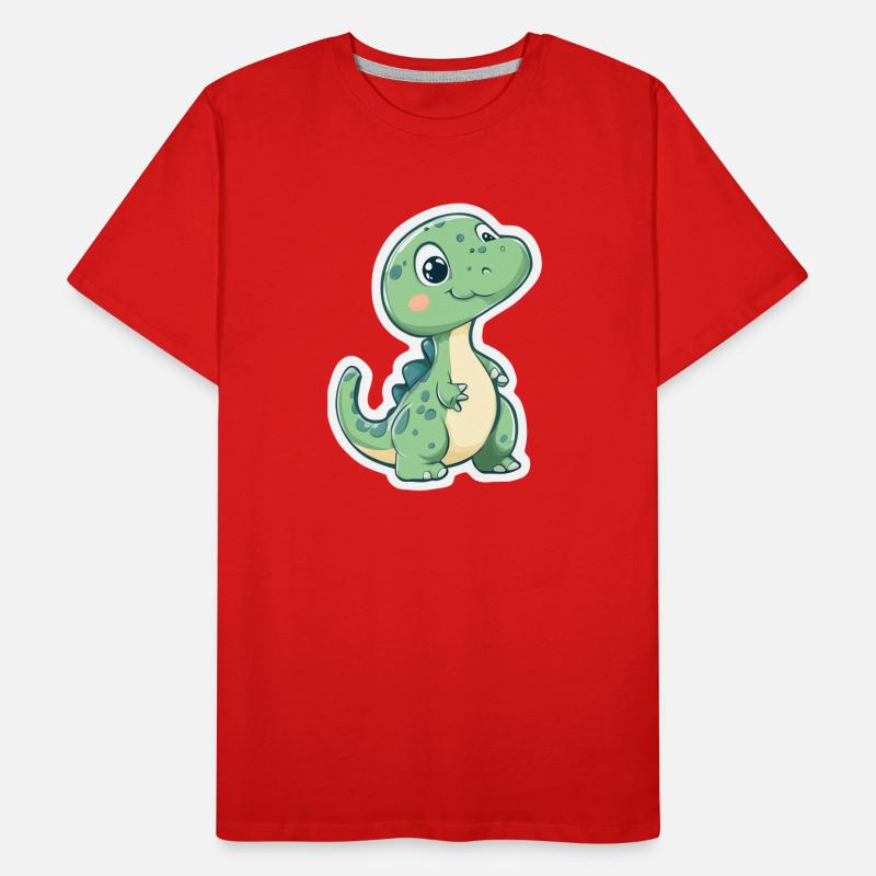 Dinosaur Men's Premium Organic T-Shirt