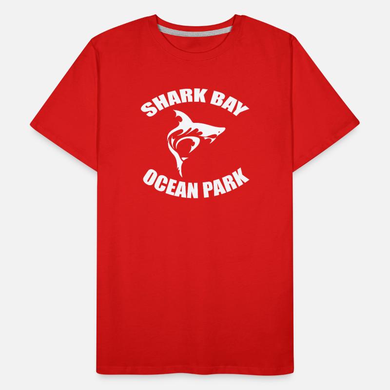 PARC OCÉANIQUE DE SHARK BAY T-shirt bio Premium Homme