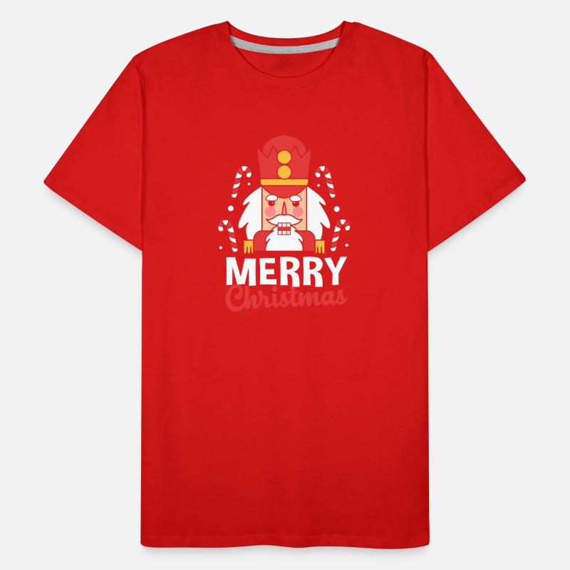 Christmas Nutcracker Men's Premium Organic T-Shirt