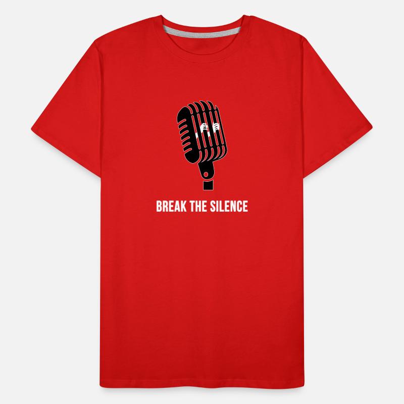 Briser le silence T-shirt bio Premium Homme