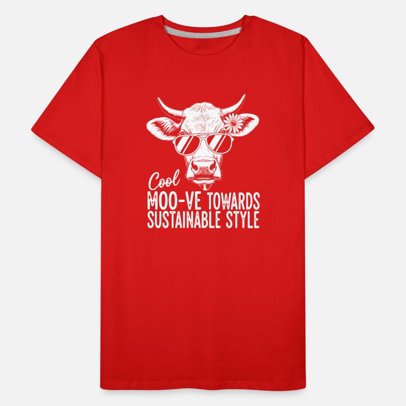 Moo-ve Vers un style durable T-shirt bio Premium Homme